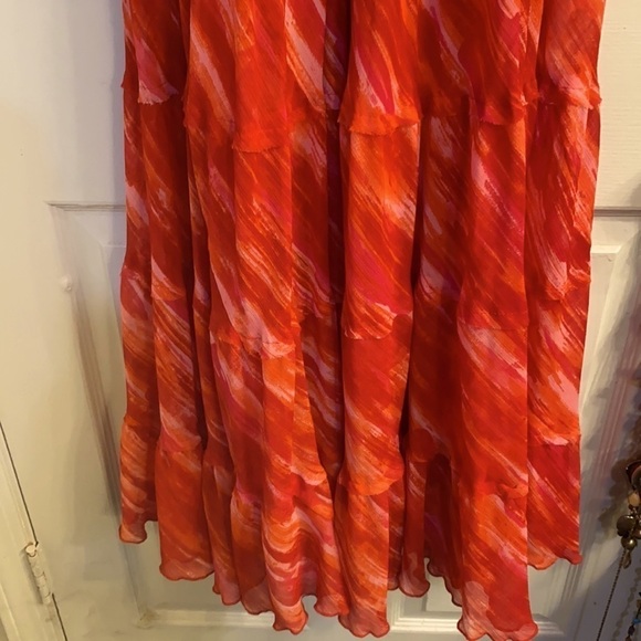 Jones New York Dress Red and White Size 4 - Picture 5 of 5